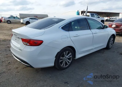 2015 Chrysler 200 Limited from USA, damaged, VIN 1C3CCCAB0FN658908